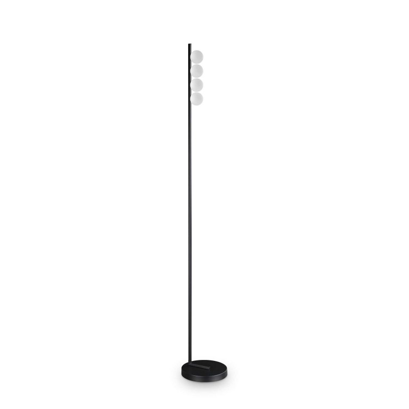 Ideal Lux PING PONG PT4 NERO Mod. 313313 Lampada Da Terra 4 Luci