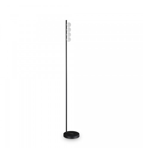 Ideal Lux PING PONG PT4 NERO Mod. 313313 Lampada Da Terra 4 Luci