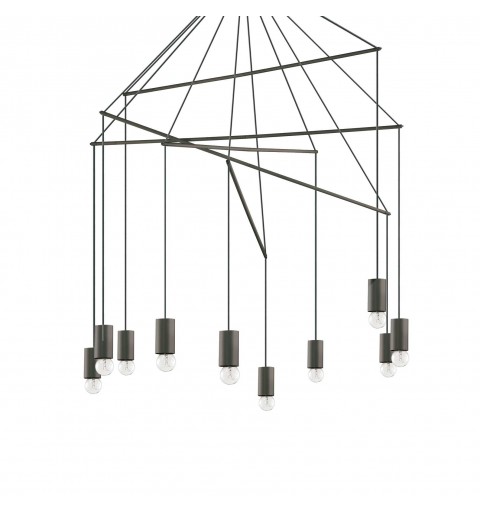 Ideal Lux POP SP10 Mod. 158860 Lampada A Sospensione 10 Luci