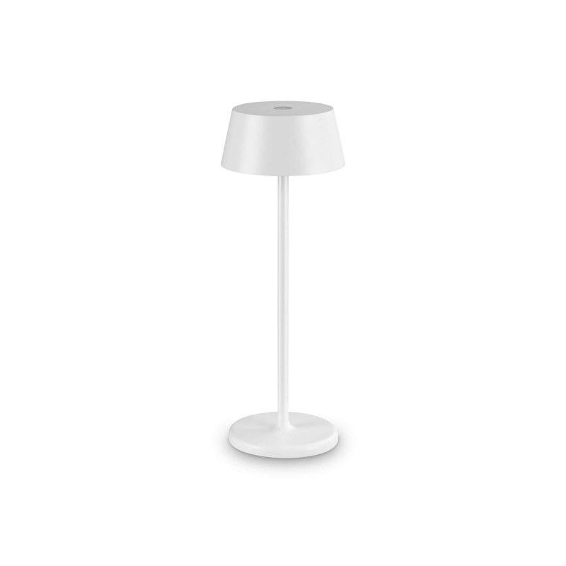 Ideal Lux PURE TL BIANCO Mod. 311685 Lampada Da Tavolo 1 Luce