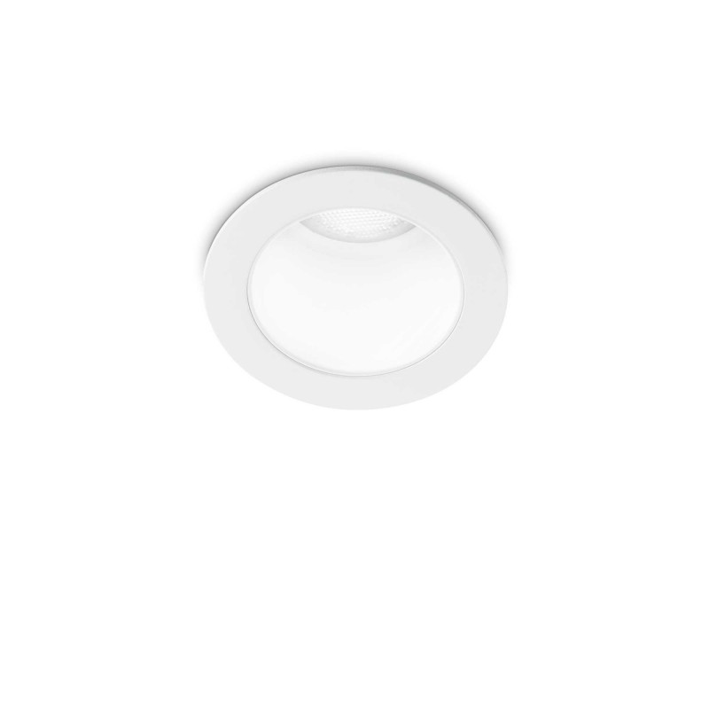 Ideal Lux QUARK FI 8.0W 3000K WH Mod. 258478 Lampada Da Incasso 1 Luce