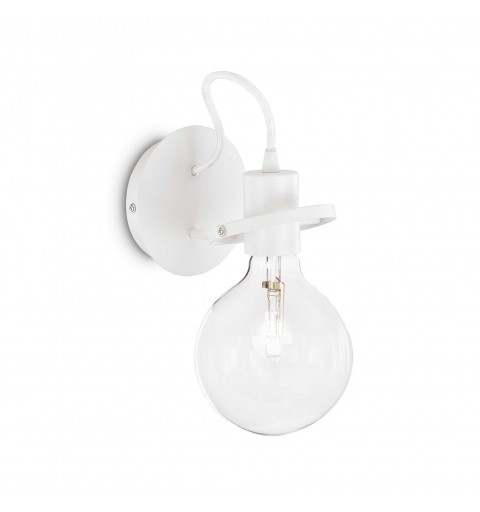 Ideal Lux RADIO AP1 BIANCO Mod. 119465 Lampada Da Parete 1 Luce
