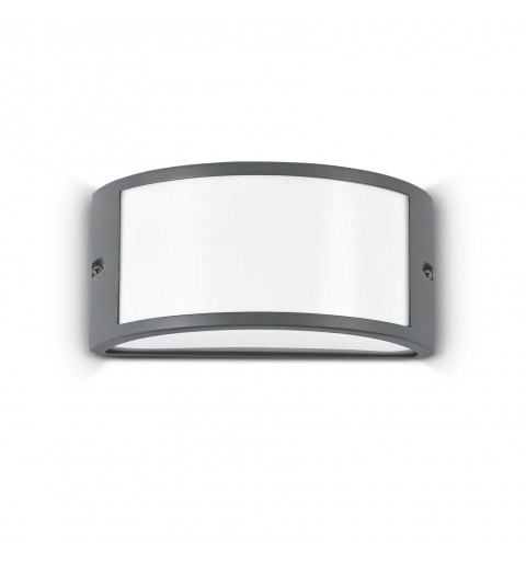 Ideal Lux REX-1 AP1 ANTRACITE Mod. 092409 Lampada Da Parete 1 Luce