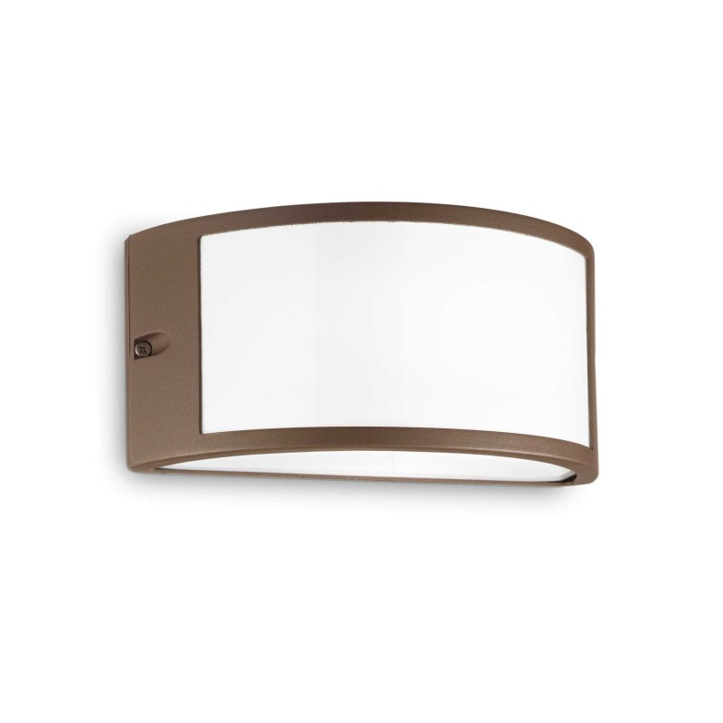 Ideal Lux REX-1 AP1 COFFEE Mod. 213217 Lampada Da Parete 1 Luce