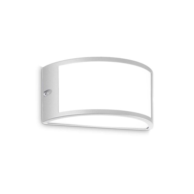 Ideal Lux REX-1 AP1 GRIGIO Mod. 322735 Lampada Da Parete 1 Luce