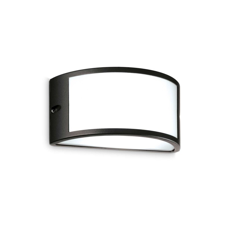 Ideal Lux REX-1 AP1 NERO Mod. 322728 Lampada Da Parete 1 Luce