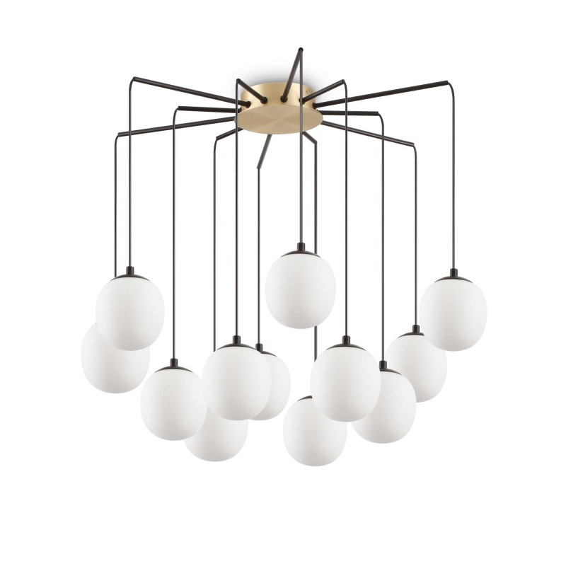 Ideal Lux RHAPSODY SP12 Mod. 236957 Lampada A Sospensione 12 Luci