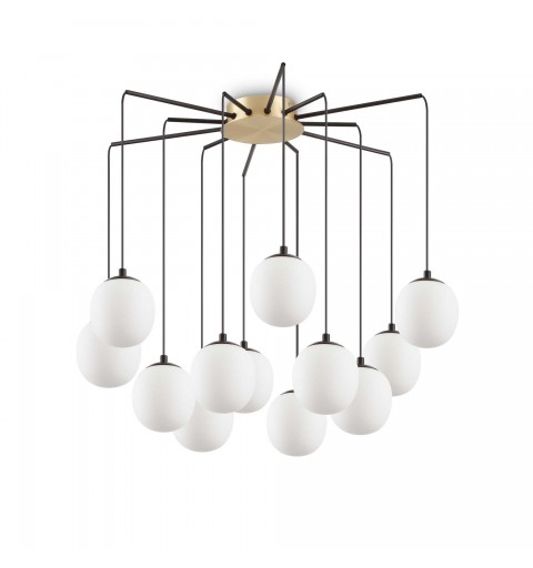 Ideal Lux RHAPSODY SP12 Mod. 236957 Lampada A Sospensione 12 Luci