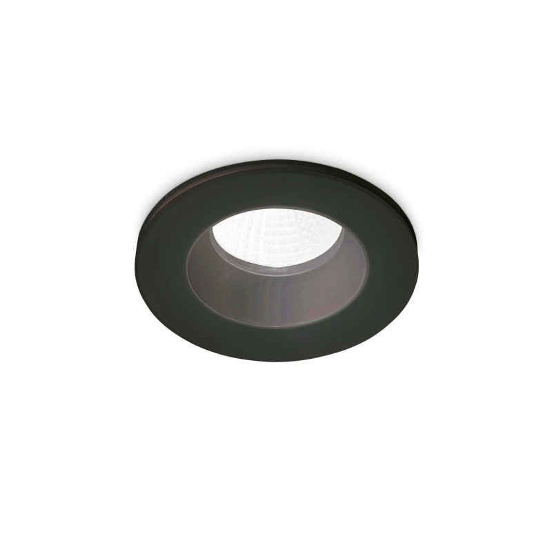 Ideal Lux ROOM-65 FI ROUND BK Mod. 252032 Lampada Da Incasso 1 Luce