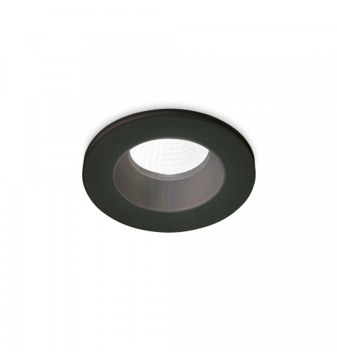Ideal Lux ROOM-65 FI ROUND BK Mod. 252032 Lampada Da Incasso 1 Luce