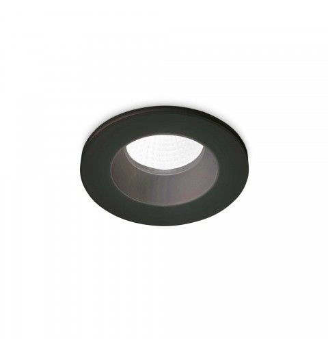 Ideal Lux ROOM-65 FI ROUND BK Mod. 252032 Lampada Da Incasso 1 Luce