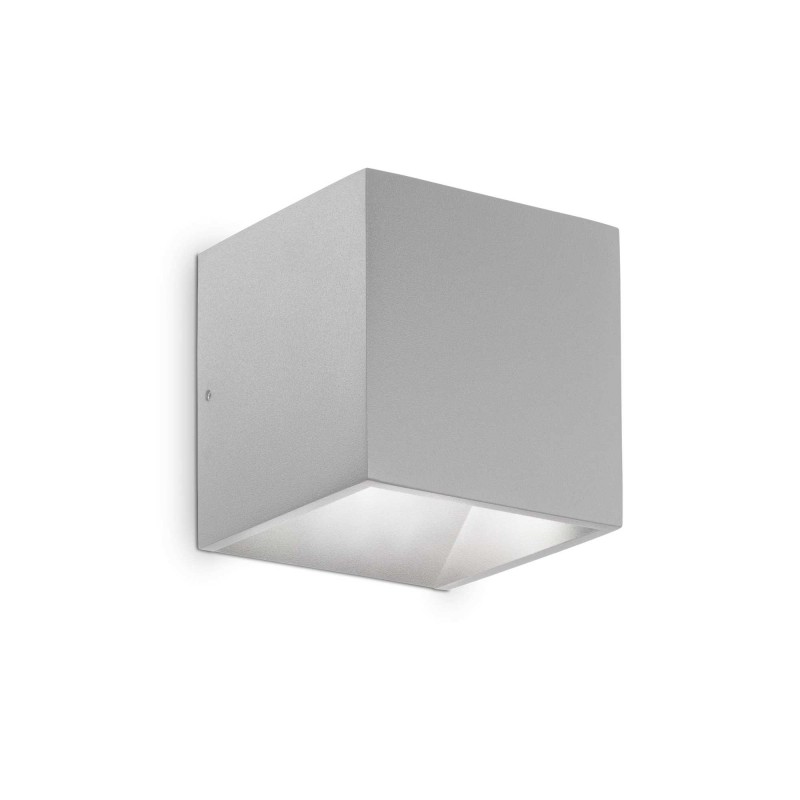 Ideal Lux RUBIK AP GRIGIO 3000K Mod. 326849 Lampada Da Parete 1 Luce