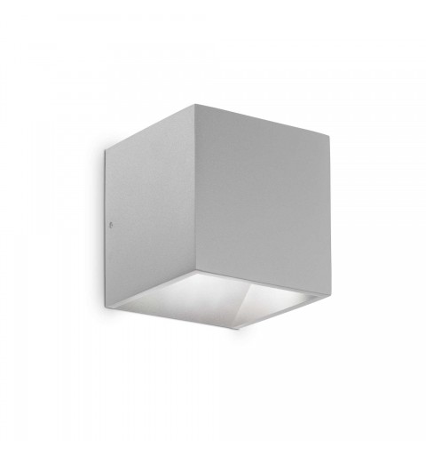 Ideal Lux RUBIK AP GRIGIO 3000K Mod. 326849 Lampada Da Parete 1 Luce