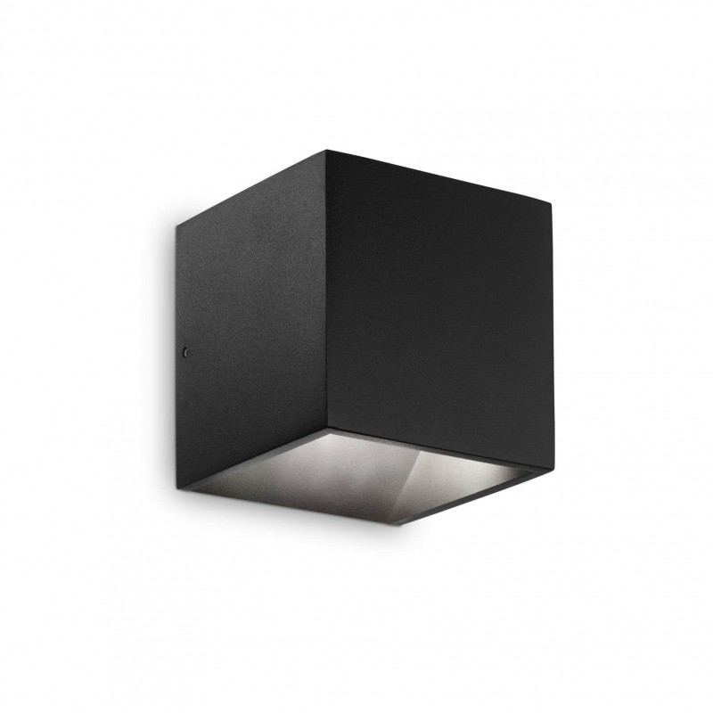 Ideal Lux RUBIK AP NERO 4000K Mod. 142302 Lampada Da Parete 1 Luce