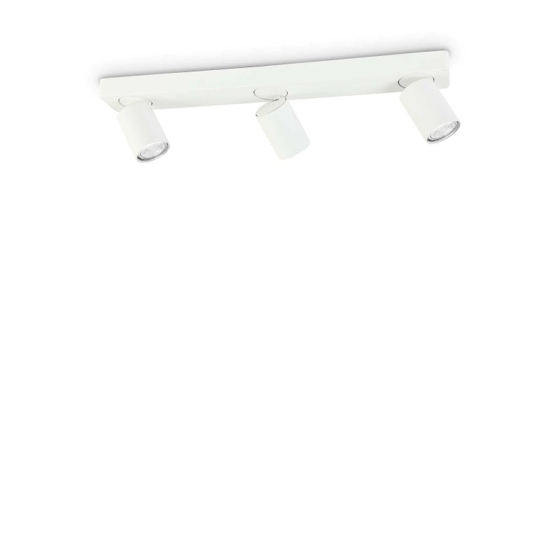 Ideal Lux RUDY PL3 ROUND BIANCO Mod. 229065 Lampada Da Soffitto 3 Luci
