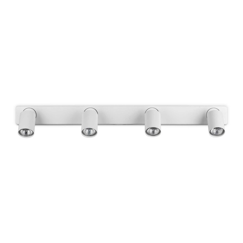 Ideal Lux RUDY PL4 ROUND BIANCO Mod. 229089 Lampada Da Soffitto 4 Luci