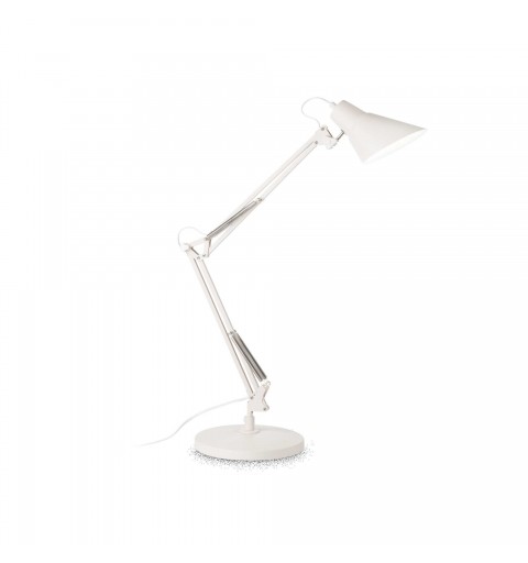 Ideal Lux SALLY TL1 TOTAL WHITE Mod. 193946 Lampada Da Tavolo 1 Luce