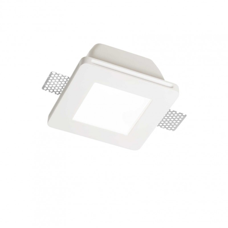 Ideal Lux SAMBA FI SQUARE D77 Mod. 150116 Lampada Da Incasso 1 Luce