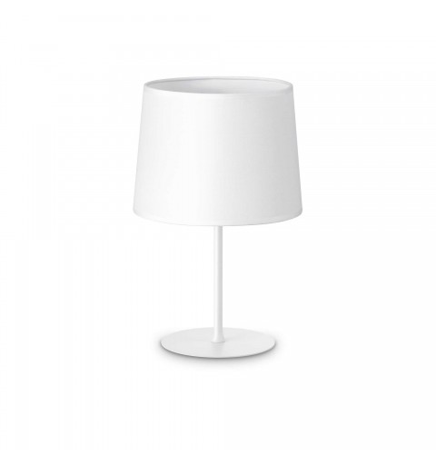 Ideal Lux SET UP MTL1 SMALL BIANCO Mod. 259864 Lampada Da Tavolo 1 Luce