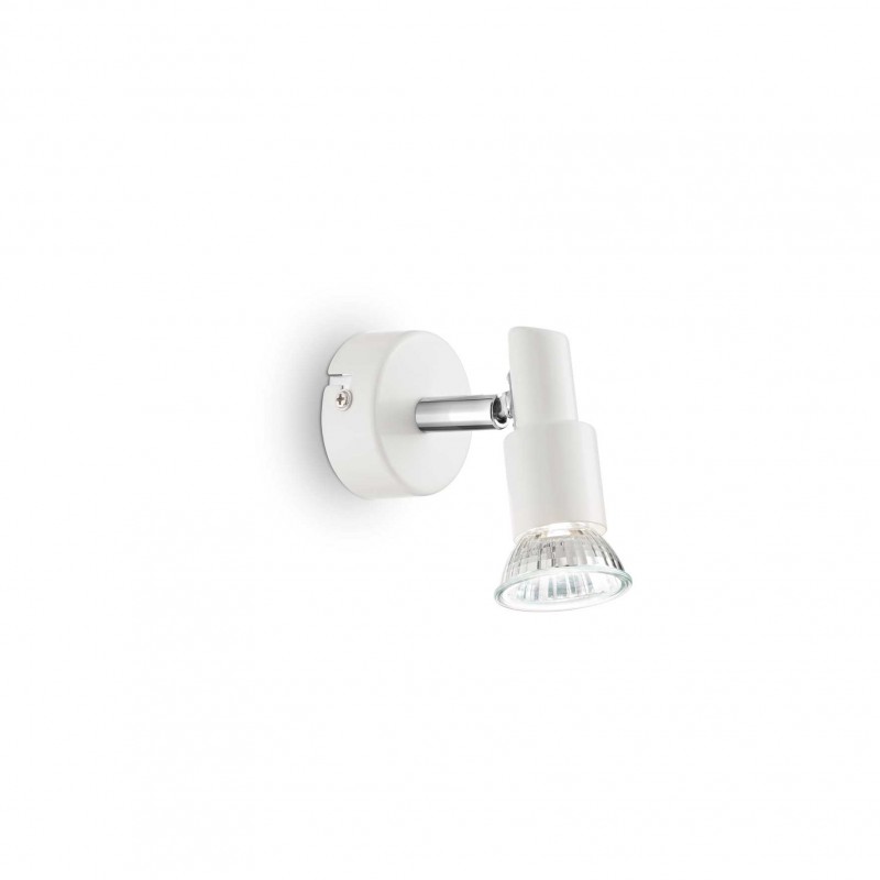 Ideal Lux SLEM AP1 BIANCO Mod. 099064 Lampada Da Parete 1 Luce Ideal Lux SLEM AP1 BIANCO Mod. 099064 Lampada Da Parete 1 Luce
