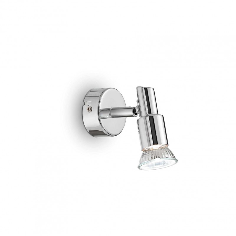 Ideal Lux SLEM AP1 CROMO Mod. 122984 Lampada Da Parete 1 Luce Ideal Lux SLEM AP1 CROMO Mod. 122984 Lampada Da Parete 1 Luce