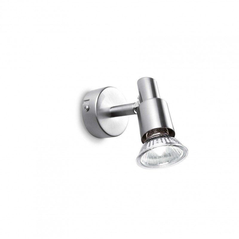 Ideal Lux SLEM AP1 NICKEL Mod. 018829 Lampada Da Parete 1 Luce