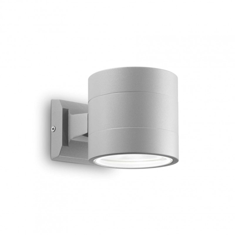 Ideal Lux SNIF AP1 ROUND GRIGIO Mod. 061474 Lampada Da Parete 1 Luce