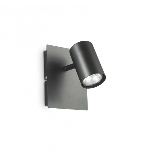 Ideal Lux SPOT AP1 NERO Mod. 115481 Lampada Da Parete 1 Luce