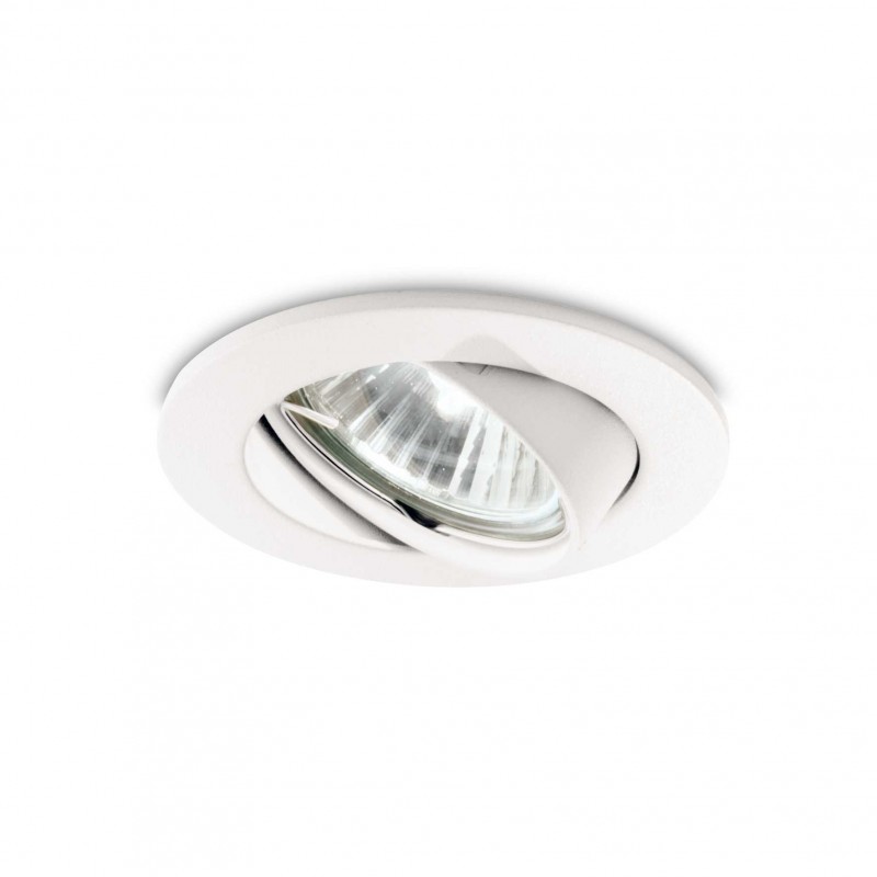 Ideal Lux SWING FI BIANCO Mod. 083179 Lampada Da Incasso 1 Luce Ideal Lux SWING FI BIANCO Mod. 083179 Lampada Da Incasso 1 Luce