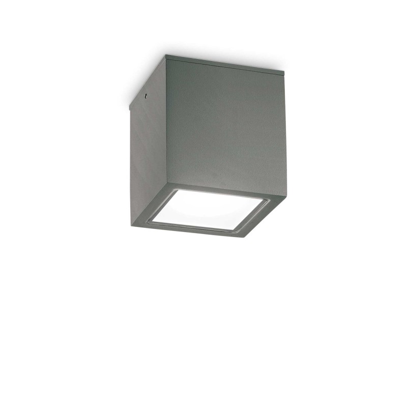 Ideal Lux TECHO PL1 BIG ANTRACITE Mod. 251516 Lampada Da Soffitto 1 Luce