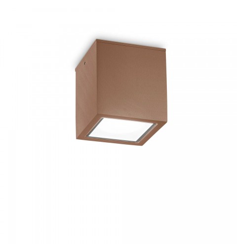 Ideal Lux TECHO PL1 BIG COFFEE Mod. 251547 Lampada Da Soffitto 1 Luce