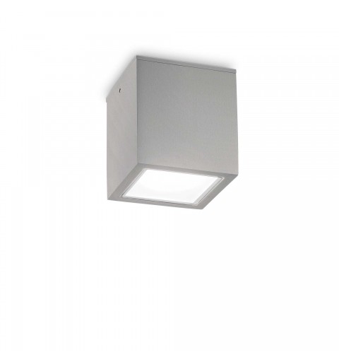 Ideal Lux TECHO PL1 BIG GRIGIO Mod. 326887 Lampada Da Soffitto 1 Luce