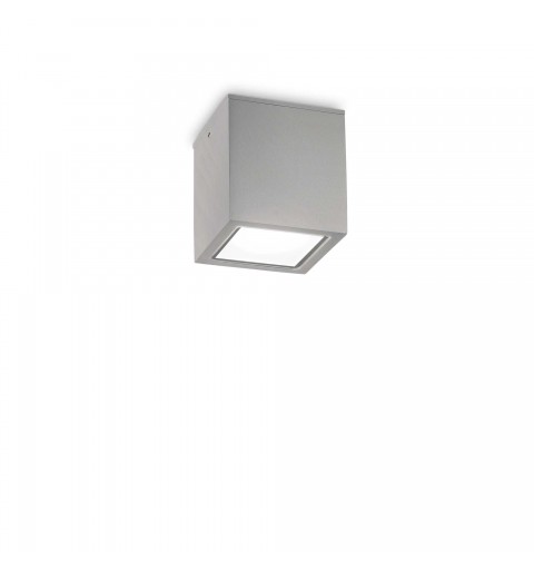 Ideal Lux TECHO PL1 SMALL GRIGIO Mod. 326894 Lampada Da Soffitto 1 Luce
