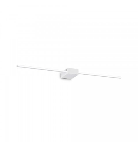 Ideal Lux THEO AP D075 BIANCO Mod. 311777 Lampada Da Parete 2 Luci