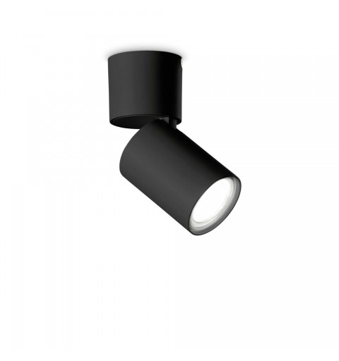 Ideal Lux TOBY PL1 NERO Mod. 271545 Lampada Da Soffitto 1 Luce
