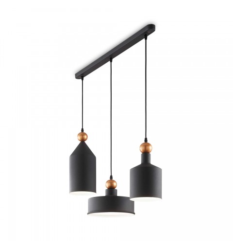 Ideal Lux TRIADE SP3 Mod. 194677 Lampada A Sospensione 3 Luci