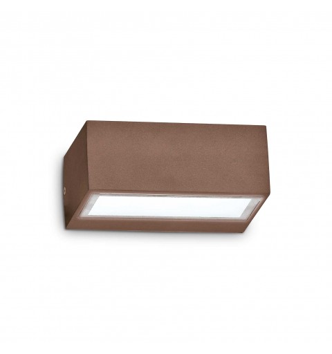 Ideal Lux TWIN AP1 COFFEE Mod. 213330 Lampada Da Parete 1 Luce