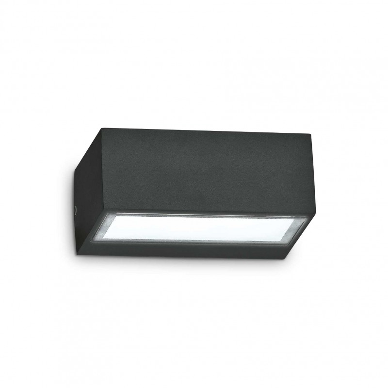 Ideal Lux TWIN AP1 NERO Mod. 115375 Lampada Da Parete 1 Luce