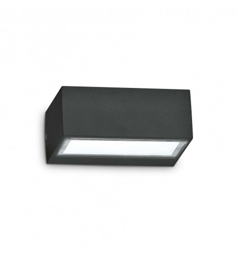 Ideal Lux TWIN AP1 NERO Mod. 115375 Lampada Da Parete 1 Luce