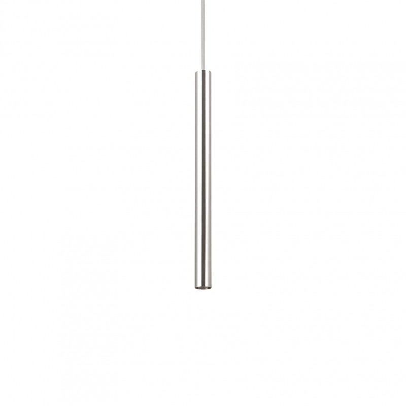 Ideal Lux ULTRATHIN SP D040 ROUND ON-OFF CROMO Mod. 187662 Lampada A Sospensione 1 Luce