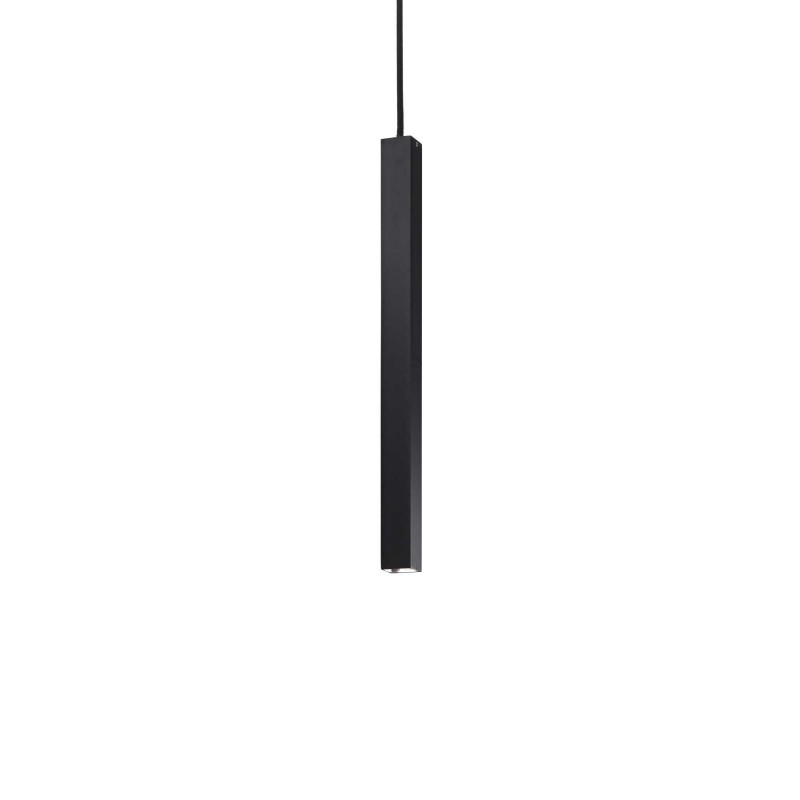 Ideal Lux ULTRATHIN SP D040 SQUARE ON-OFF NERO Mod. 194202 Lampada A Sospensione 1 Luce