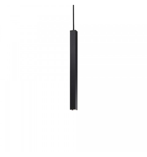 Ideal Lux ULTRATHIN SP D040 SQUARE ON-OFF NERO Mod. 194202 Lampada A Sospensione 1 Luce