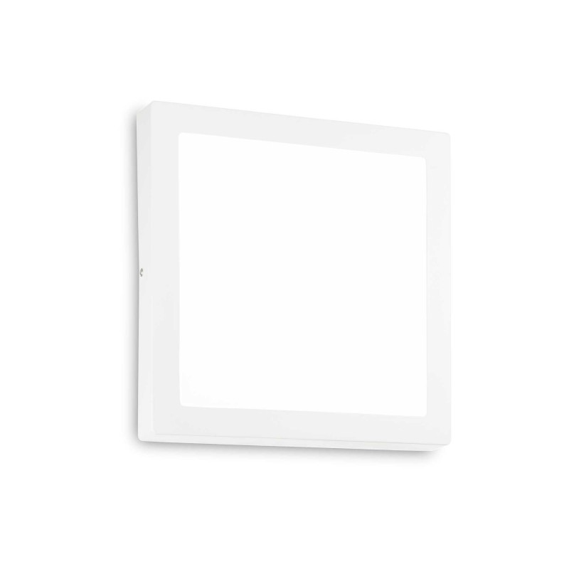 Ideal Lux UNIVERSAL PL D30 SQUARE 3000K Mod. 138657 Lampada Da Soffitto 1 Luce