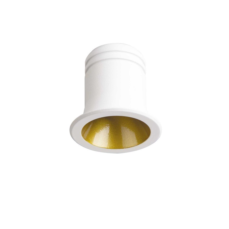 Ideal Lux VIRUS FI WH GD Mod. 244822 Lampada Da Incasso 1 Luce