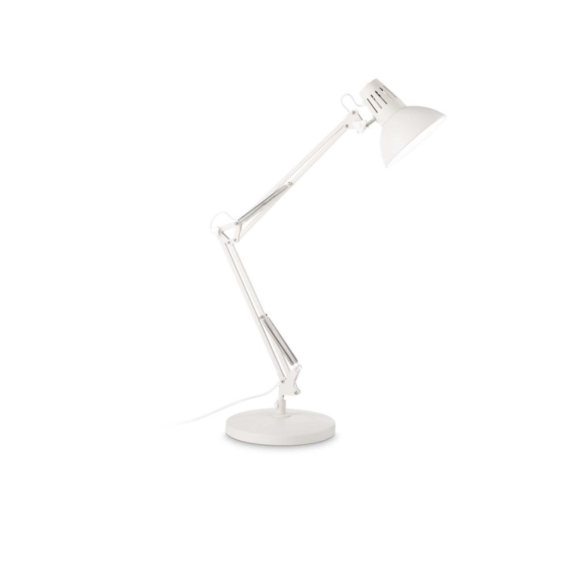 Ideal Lux WALLY TL1 TOTAL WHITE Mod. 193991 Lampada Da Tavolo 1 Luce