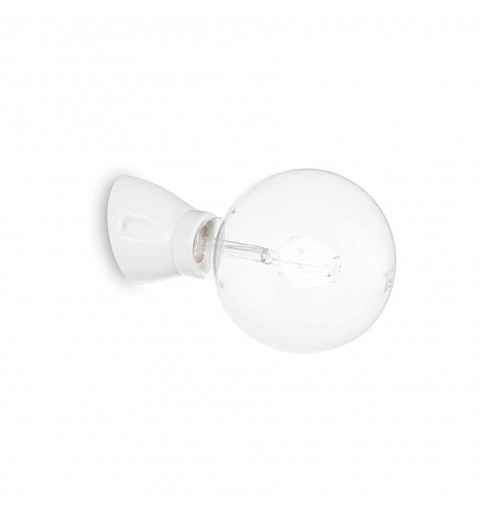 Ideal Lux WINERY AP1 BIANCO Mod. 180298 Lampada Da Parete 1 Luce