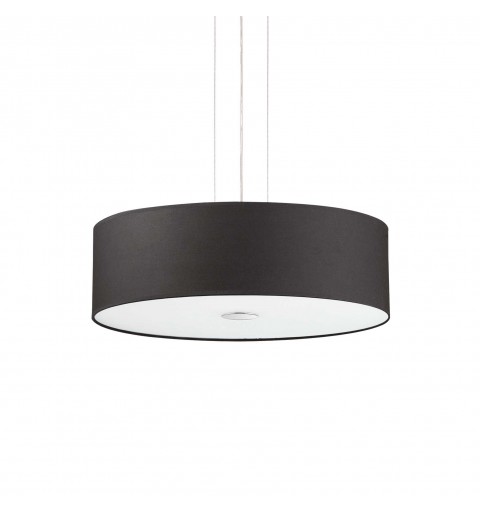 Ideal Lux WOODY SP5 NERO Mod. 105628 Lampada A Sospensione 5 Luci