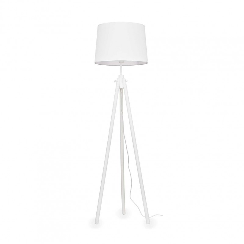 Ideal Lux YORK PT1 BIANCO Mod. 121406 Lampada Da Terra 1 Luce