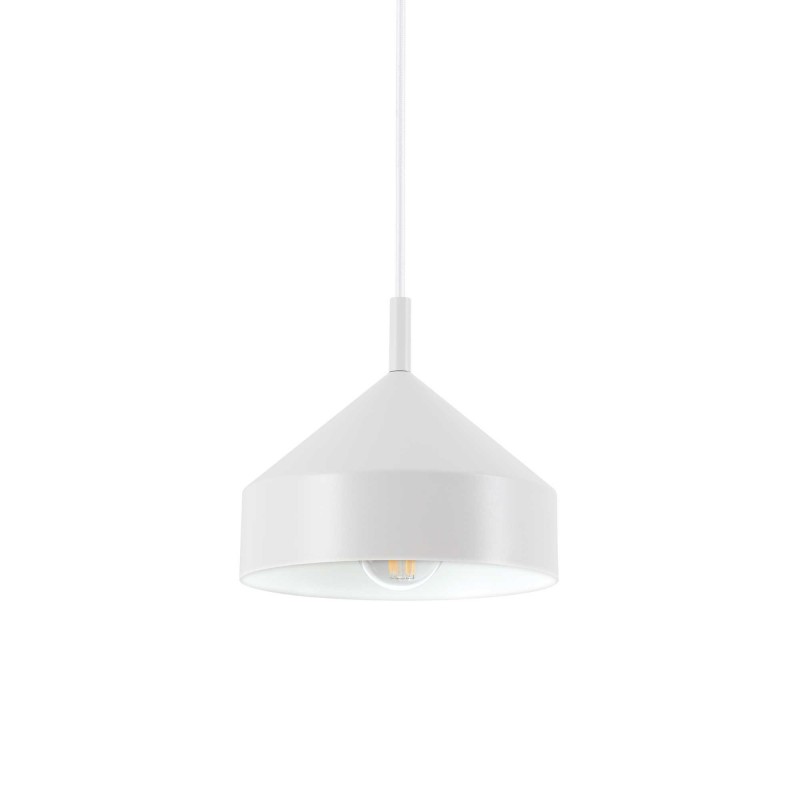 Ideal Lux YURTA SP1 D21 BIANCO Mod. 285146 Lampada A Sospensione 1 Luce