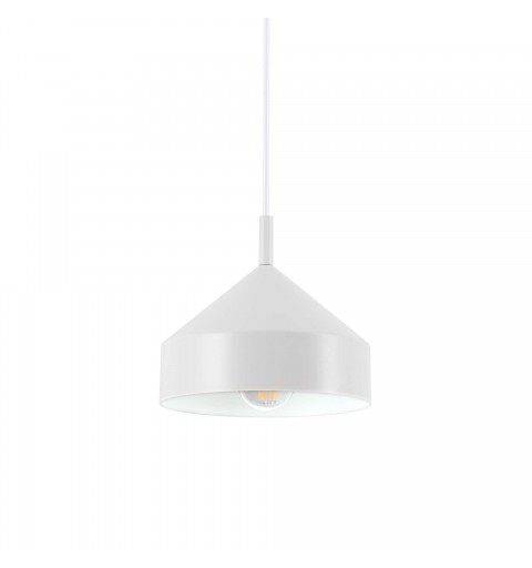 Ideal Lux YURTA SP1 D21 BIANCO Mod. 285146 Lampada A Sospensione 1 Luce